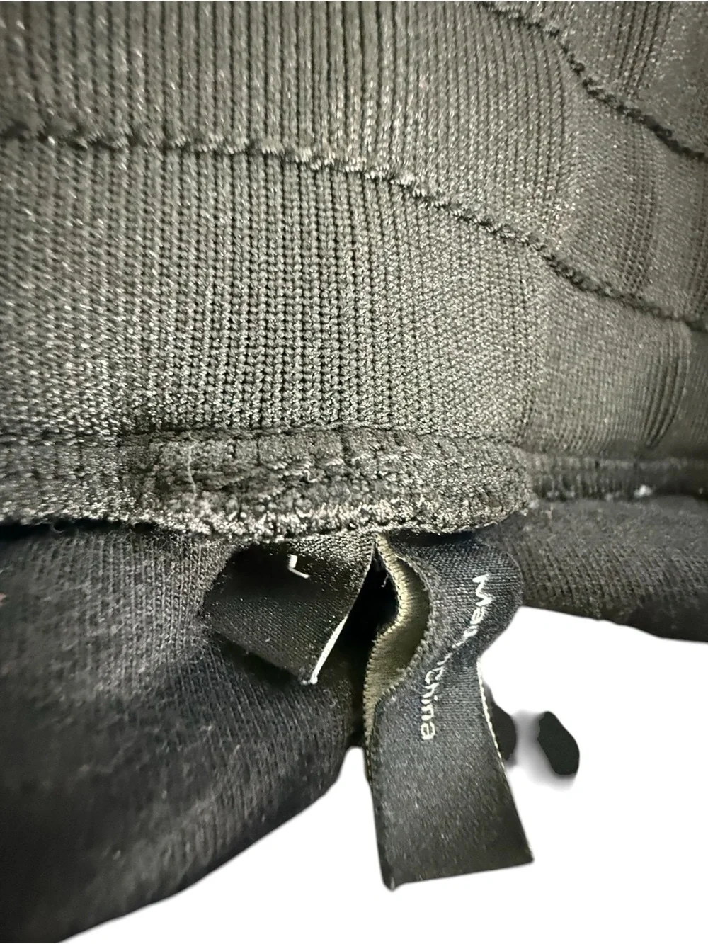 Theory Black Vault Jogger Endurance Pants Size L Large